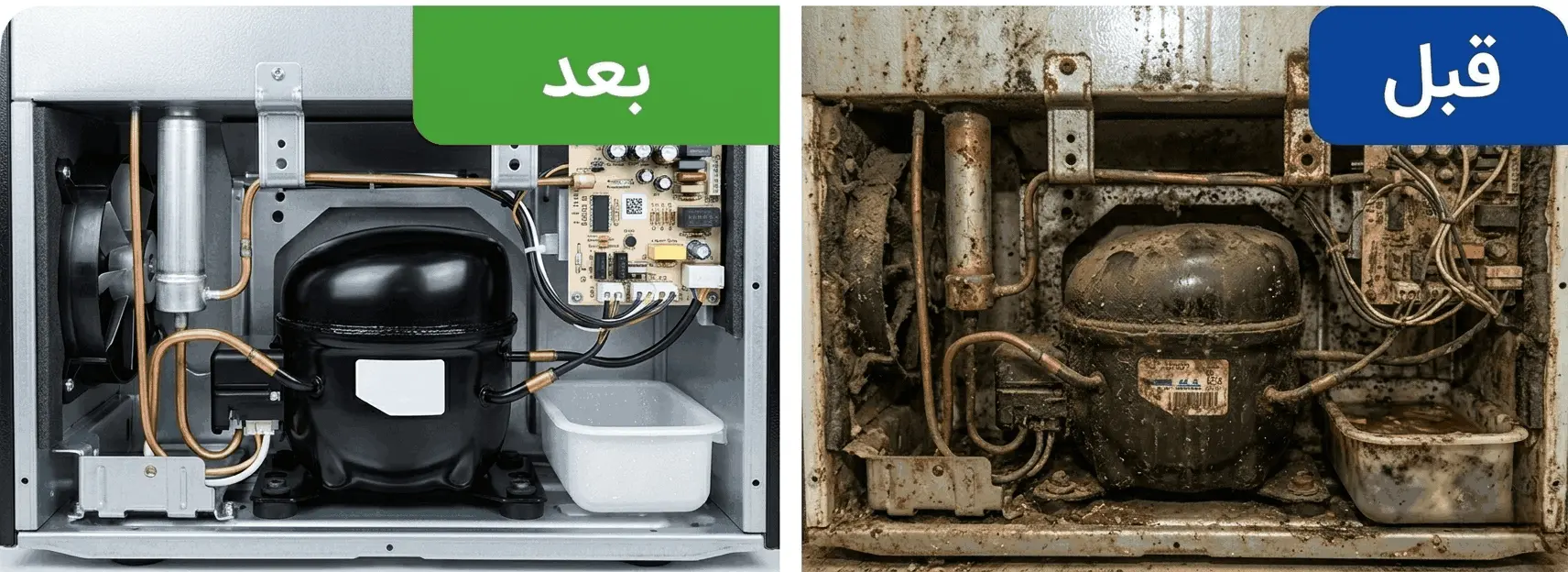 تعمیر یخچال در تبریز
